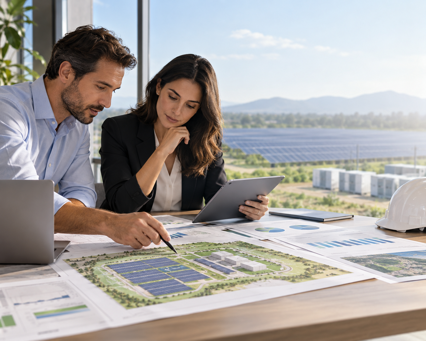 Renewable energy project development