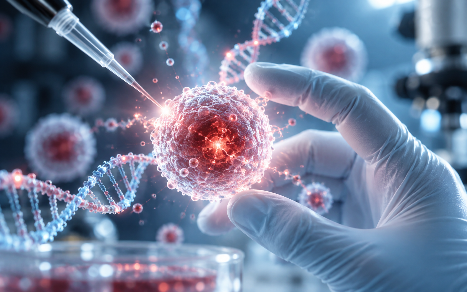 Controlled laboratory environment for cell and gene therapy